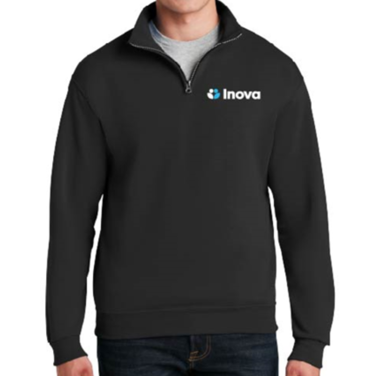 1/4 Zip Inova Sweatshirt -Black