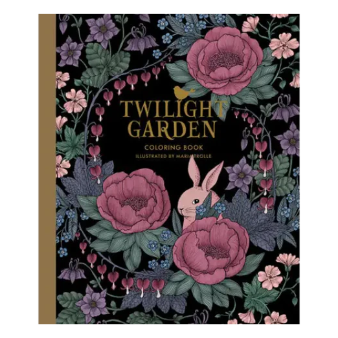 Nightfall Coloring Book- Twilight Garden