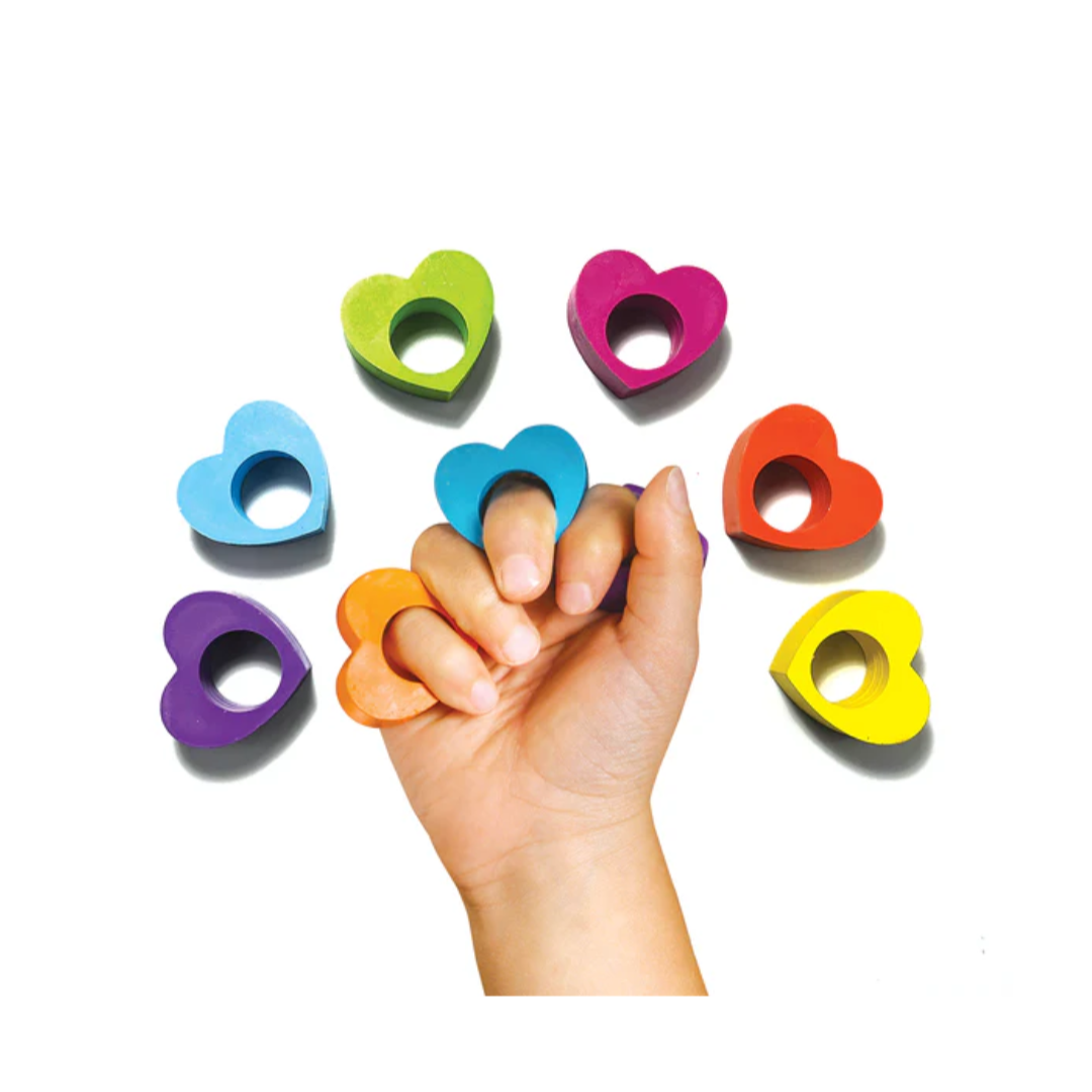 Heart Ring Crayons
