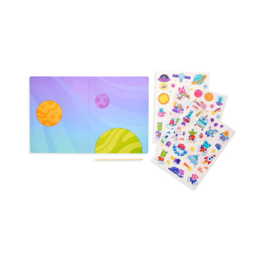Transfer Sticker Magic: Galaxy Buddies