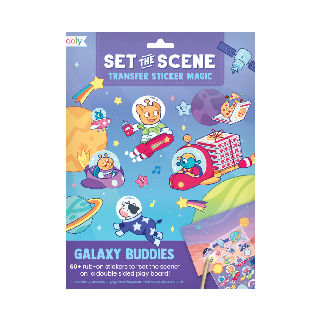 Transfer Sticker Magic: Galaxy Buddies