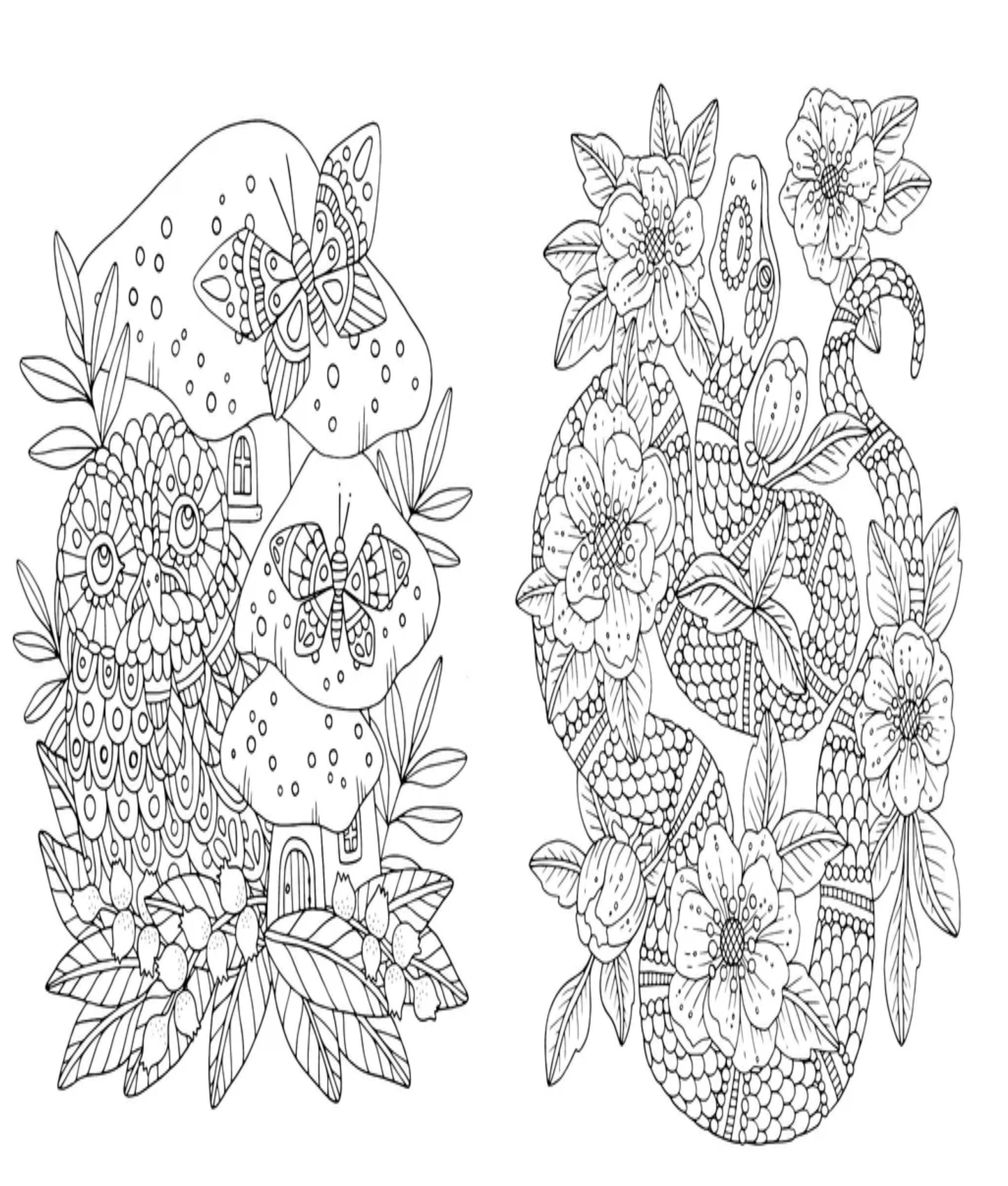 Fair Tales and Folklore Coloring Book