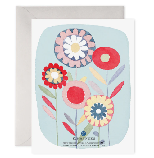 Folky Flowers Thanks
