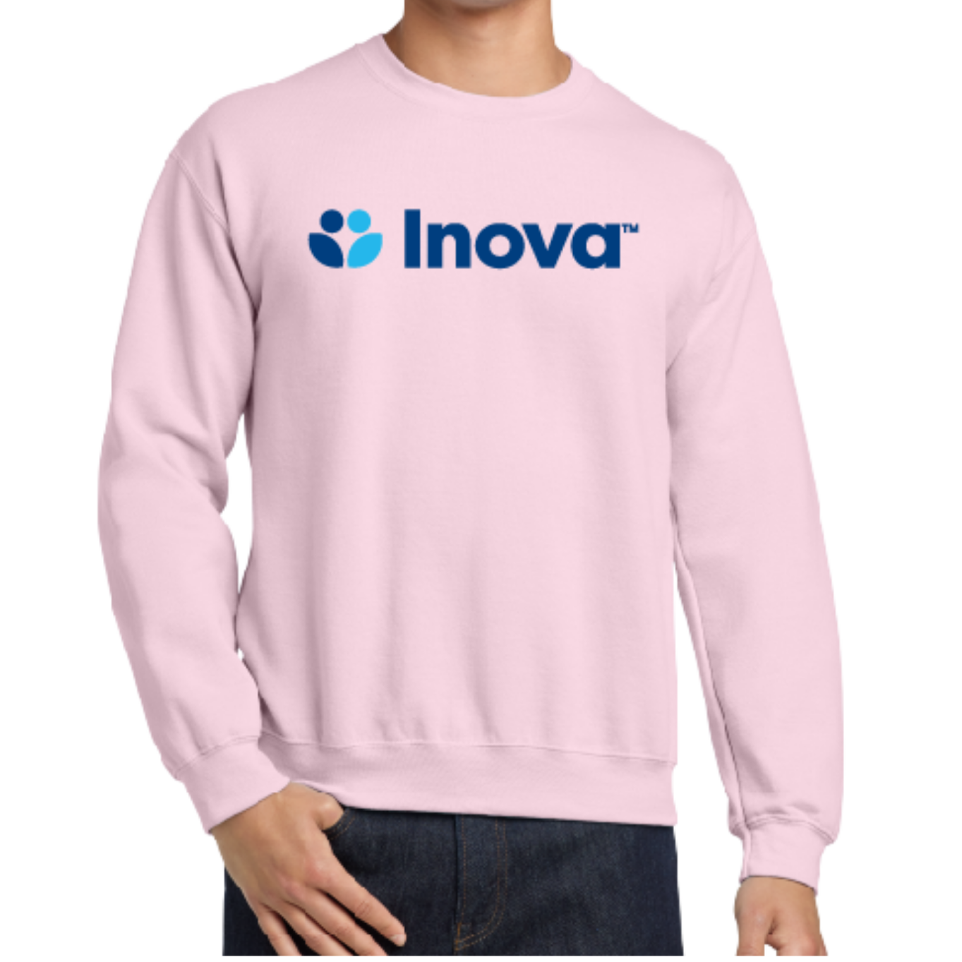 Crew Neck Inova Sweatshirt- Pink