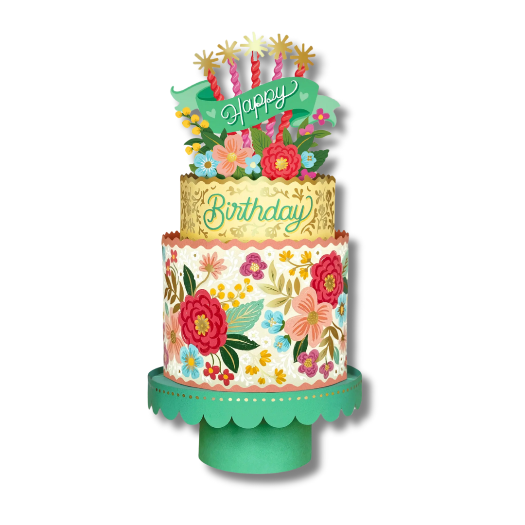 Blooming Birthday Cake