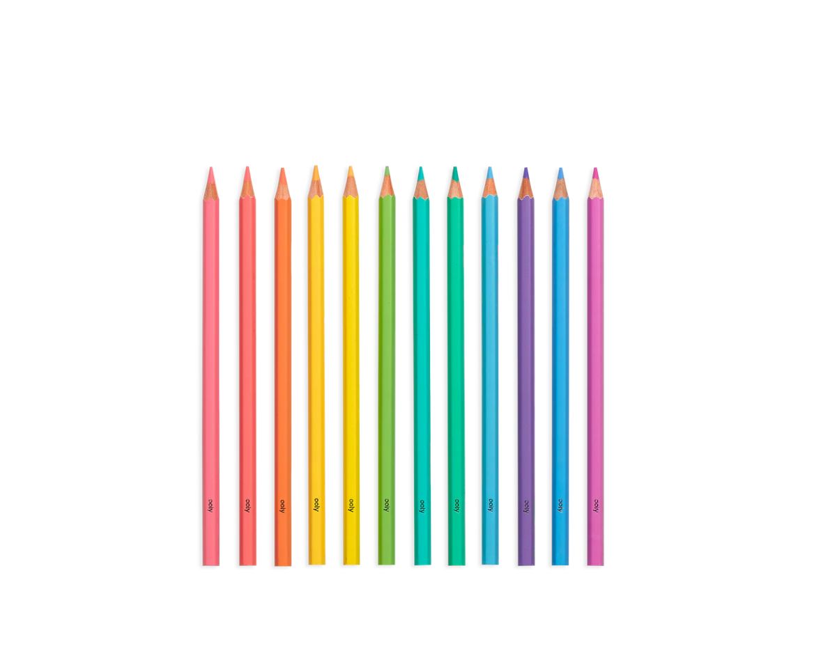 Pastel Hues Colored Pencils