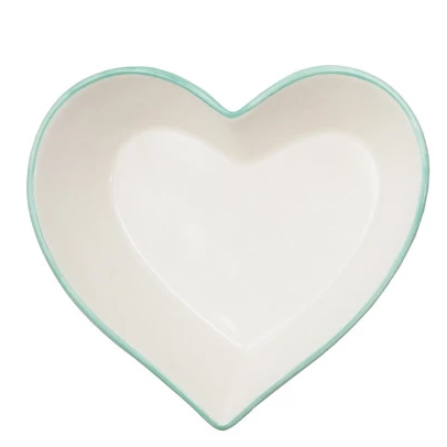 Large Stoneware Heart Bowl