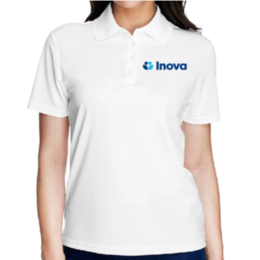 Women's Inova Polo in White