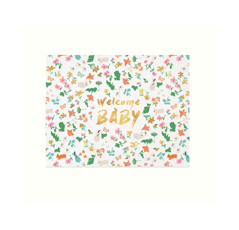 Welcome Baby Greeting Card