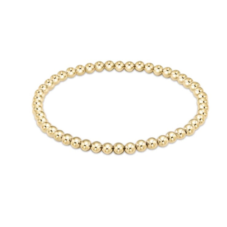 Classic Gold Filled 4mm Bead Bracelet