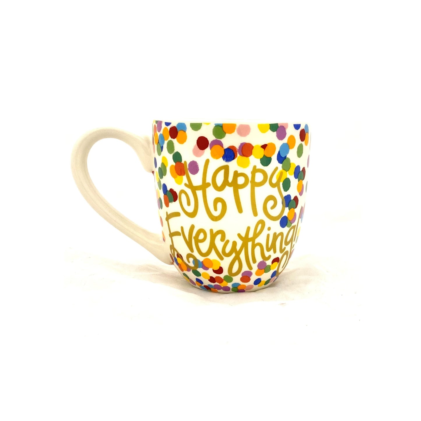 Happy Everything Toss Dot Mug