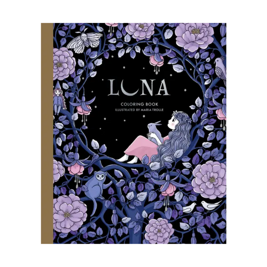 Nightfall Coloring Book- Luna