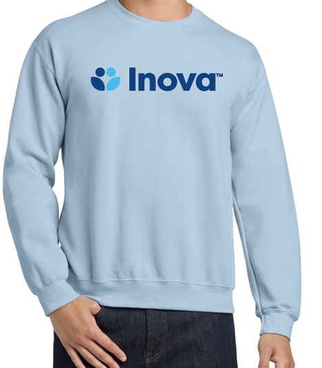 Crew Neck Inova Sweatshirt- Blue