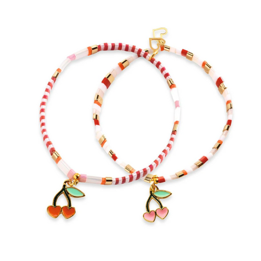 Friendship Bracelet Kit- Cherries