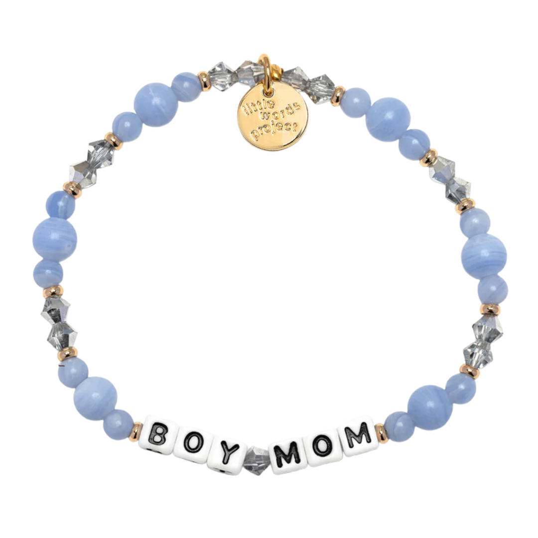 Little Words Project Boy Mom Bracelet