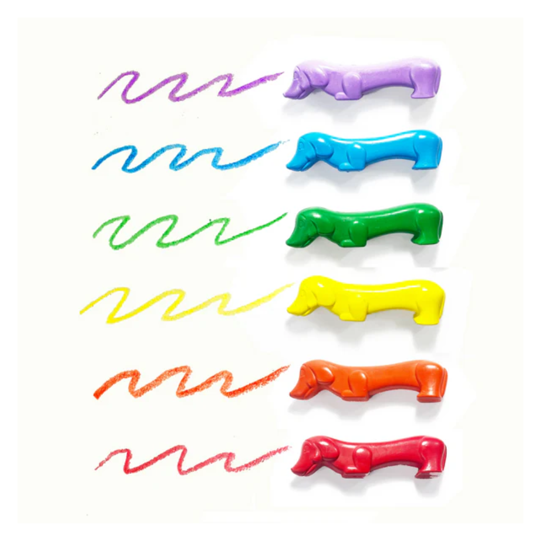 Pawsome Pups: Dog Crayons