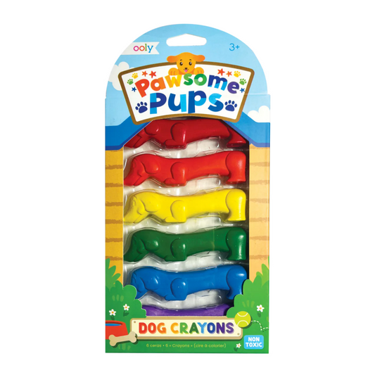 Pawsome Pups: Dog Crayons