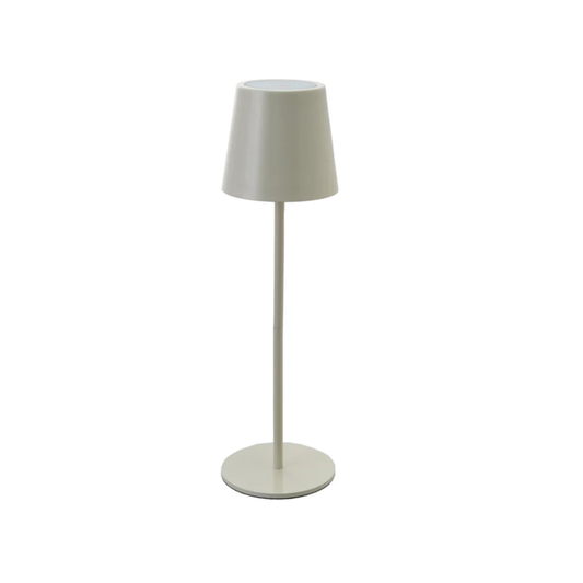 Cream LED Touch Table Lamp