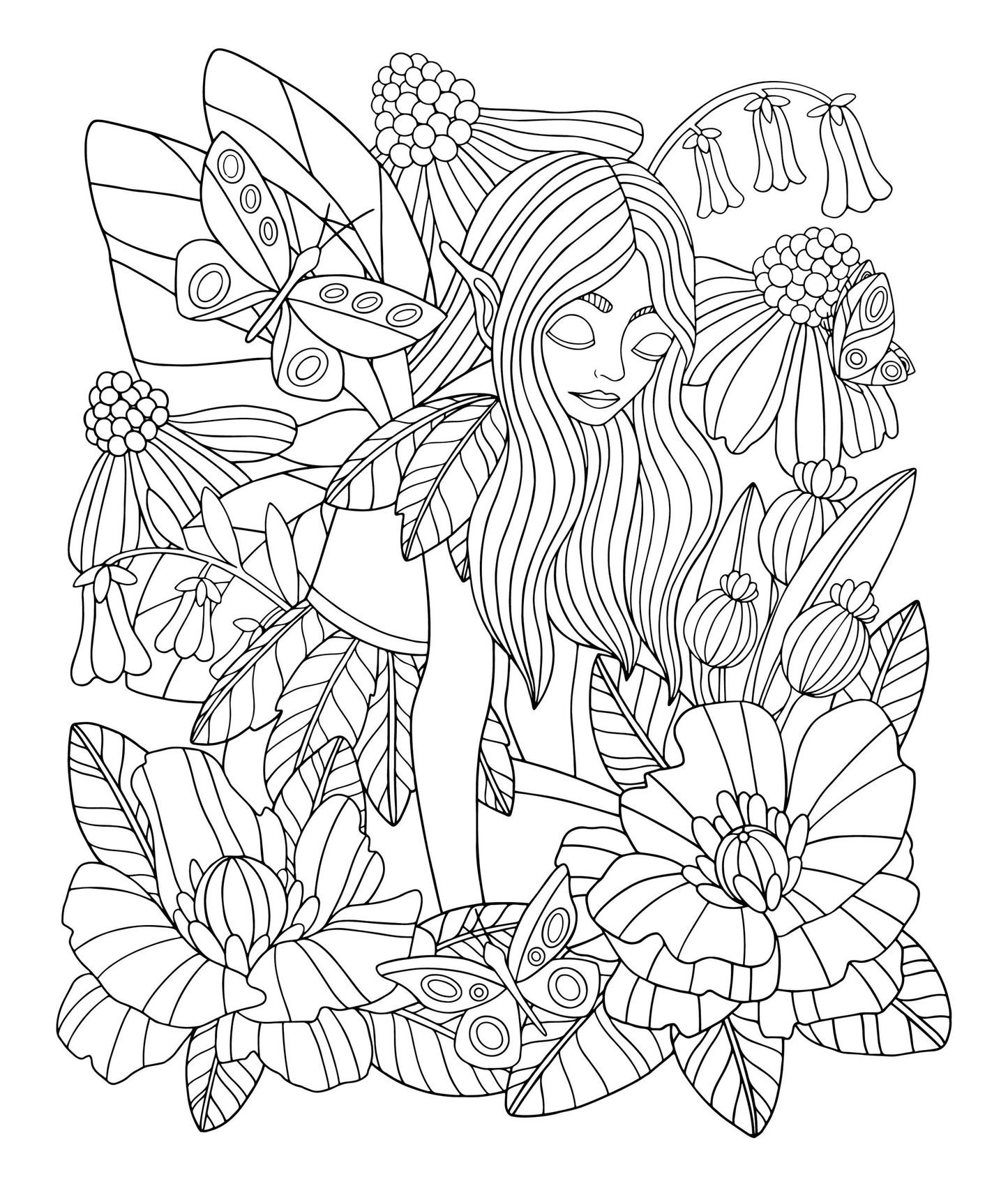 Fair Tales and Folklore  Coloring Book