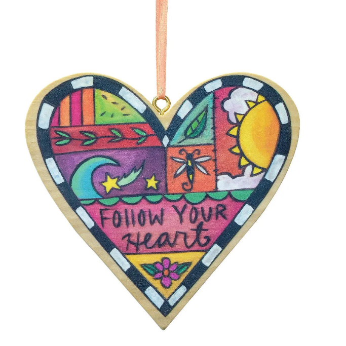 Follow Your Heart Ornament