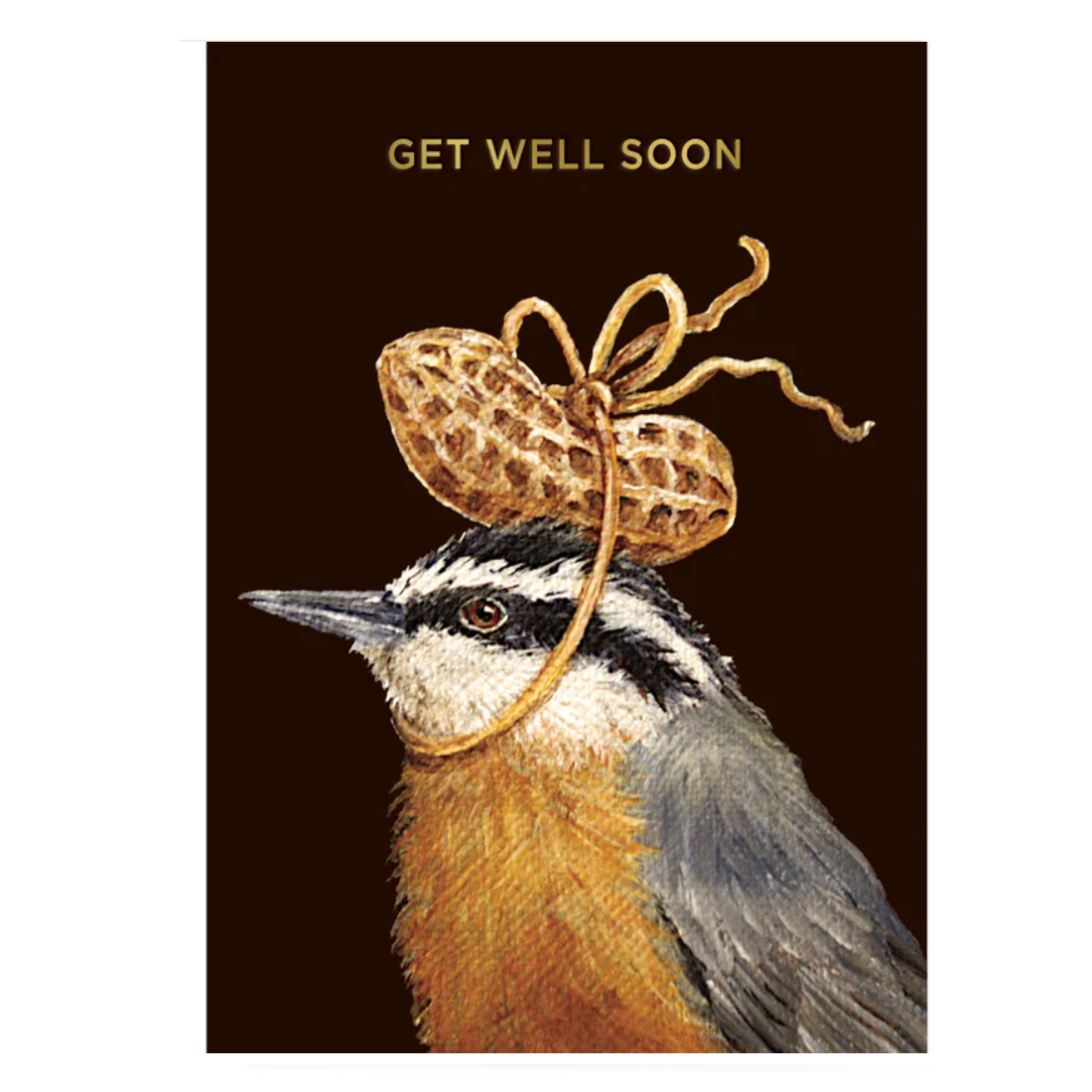 "Get Well Peanut " Greeting Card