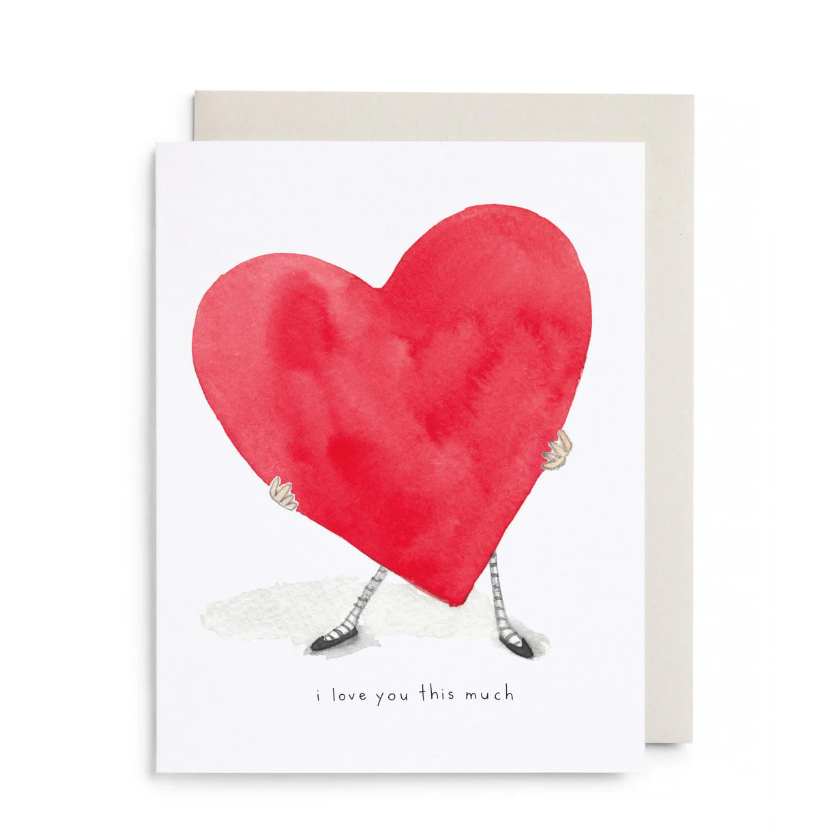 I Love you This Much Greeting Card