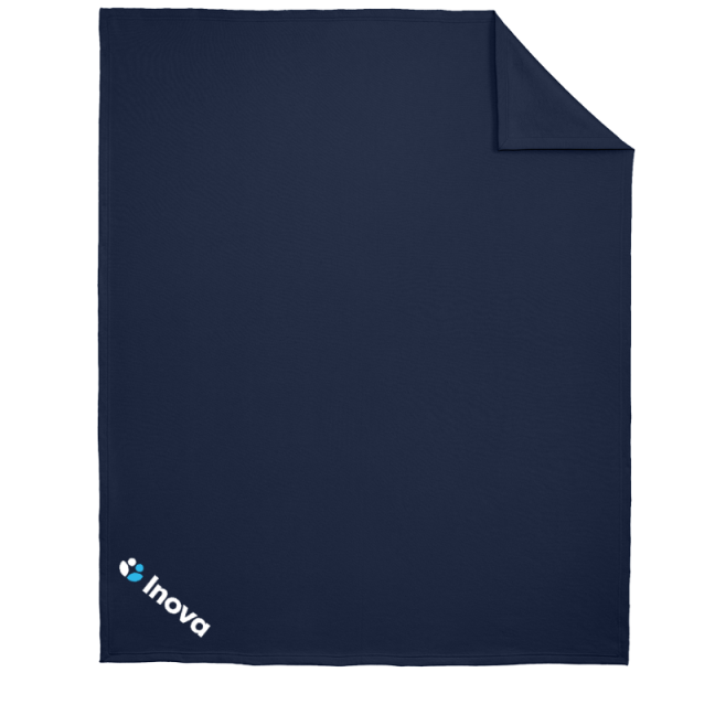 Navy Inova Throw Blanket