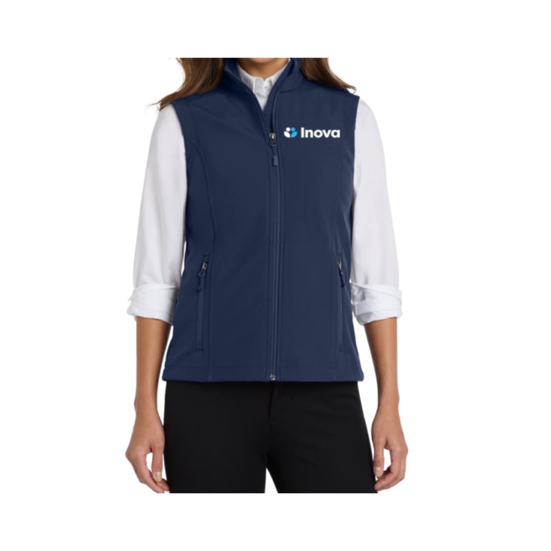 Women's Navy Blue Inova Soft Shell Vest