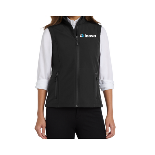 Women's Black Inova Soft Shell Vest