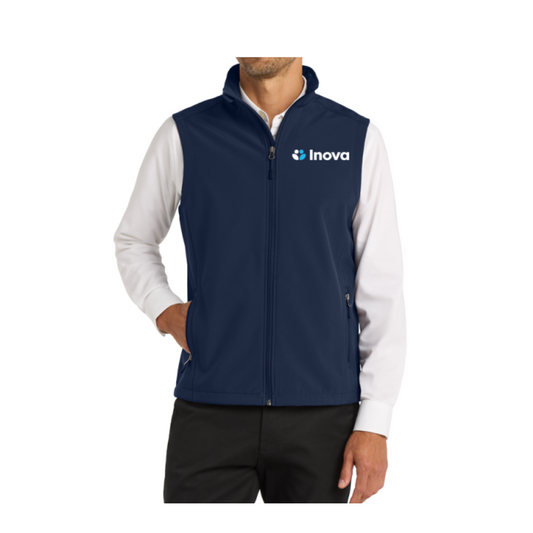 Men's Navy Blue Inova Soft Shell Vest