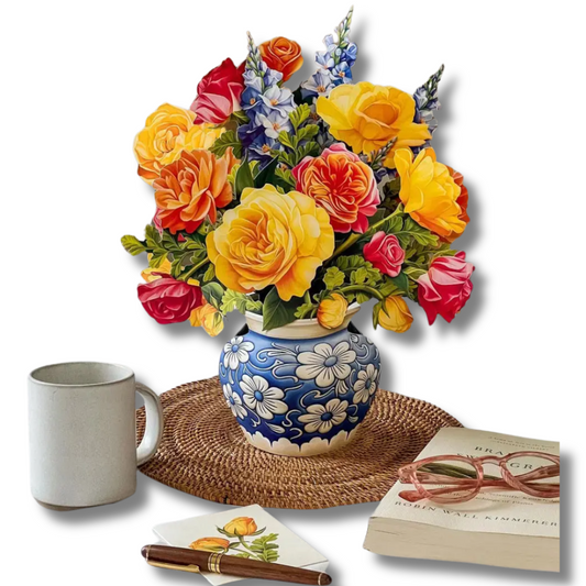 Sorbet Rose Paper Flower Bouquet