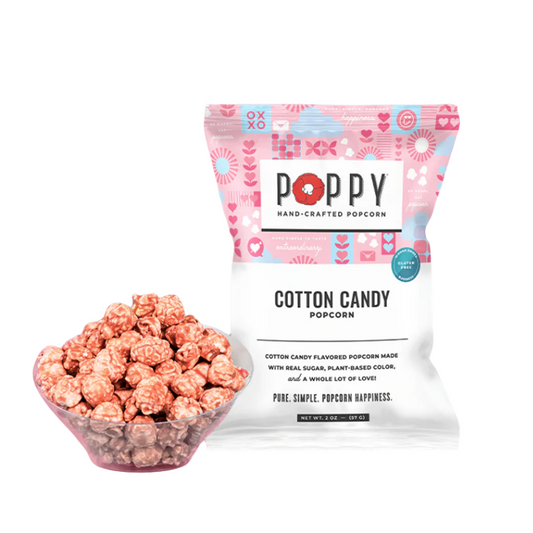 Cotton Candy Poppy Popcorn