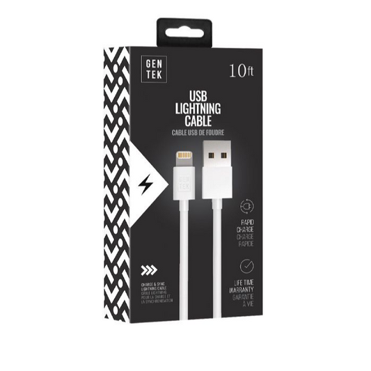 10 ft USB Lightning Cable