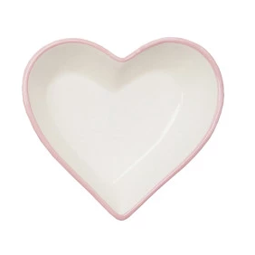 Small Stoneware Heart Bowl