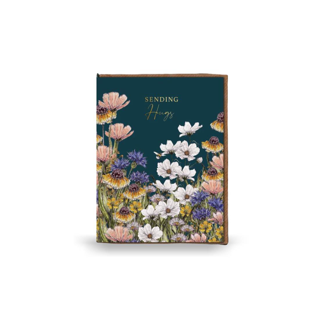 "Sending Hugs" Greeting Card