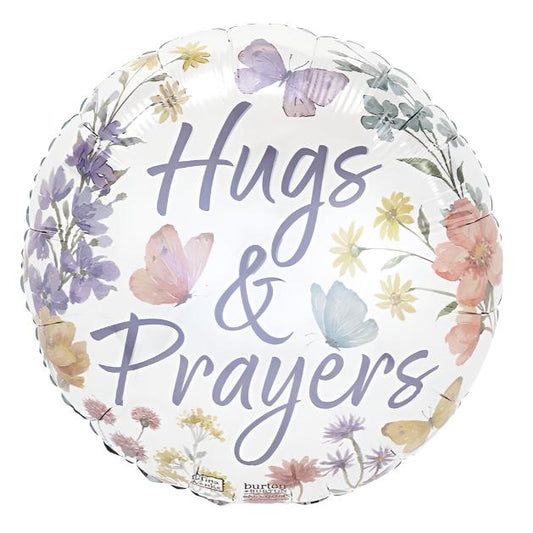 18" Hugs & Prayers Balloon