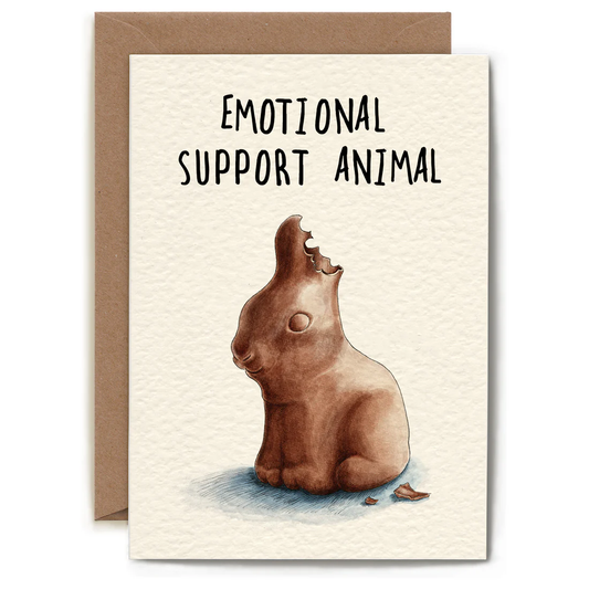 Emotional Support Animal Greeting Card