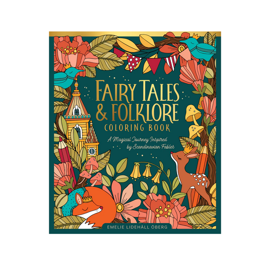 Fairytales & Folklore Coloring Book