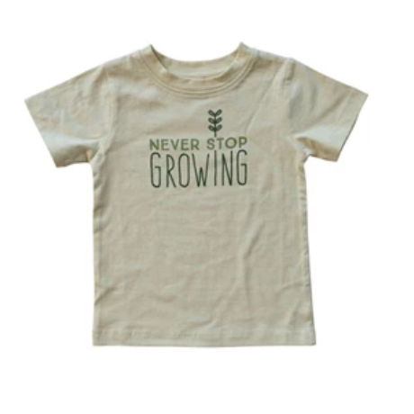 "Never Stop Growing" Tshirt