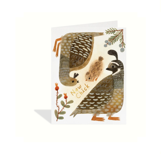 New Chick Greeting Card
