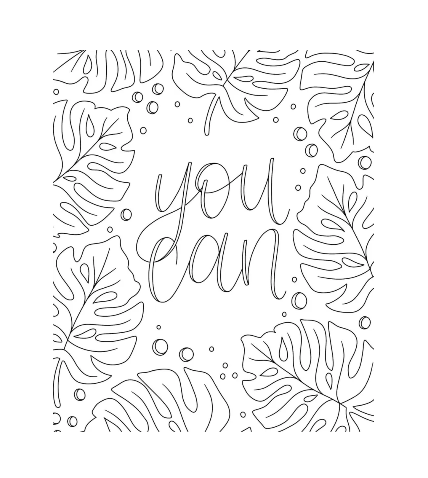 On the Bright Side Coloring Book