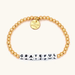 Gold Filled Bracelet- Grateful