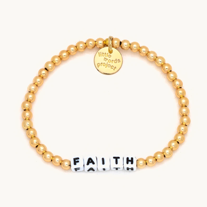 Gold Filled Bracelet- Faith
