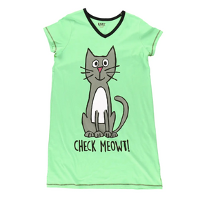 Check Meowt NightShirt