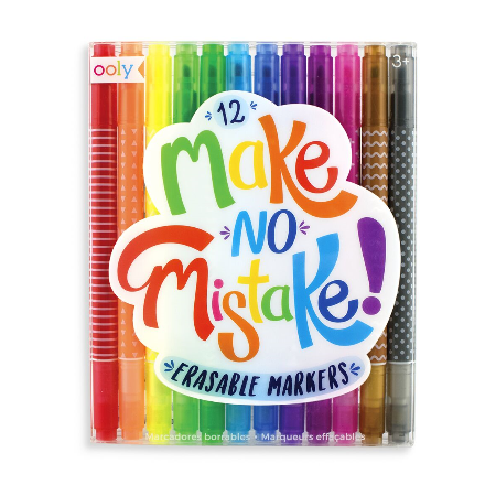 Make No Mistake Erasable Markers