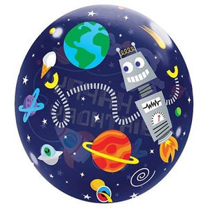 Large Outer Space Happy Birthday