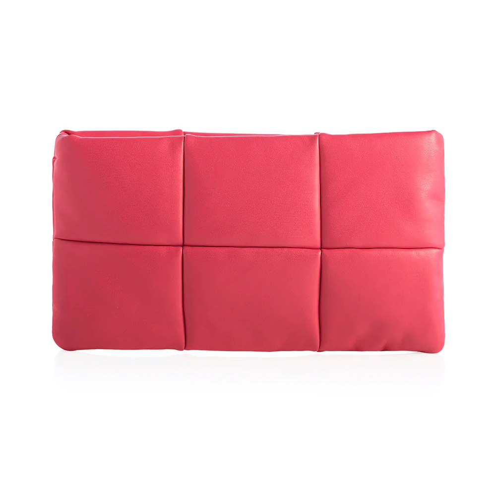 Magenta Robin Puff Zip Pouch <br>  Home Delivery or In-store Pickup Only