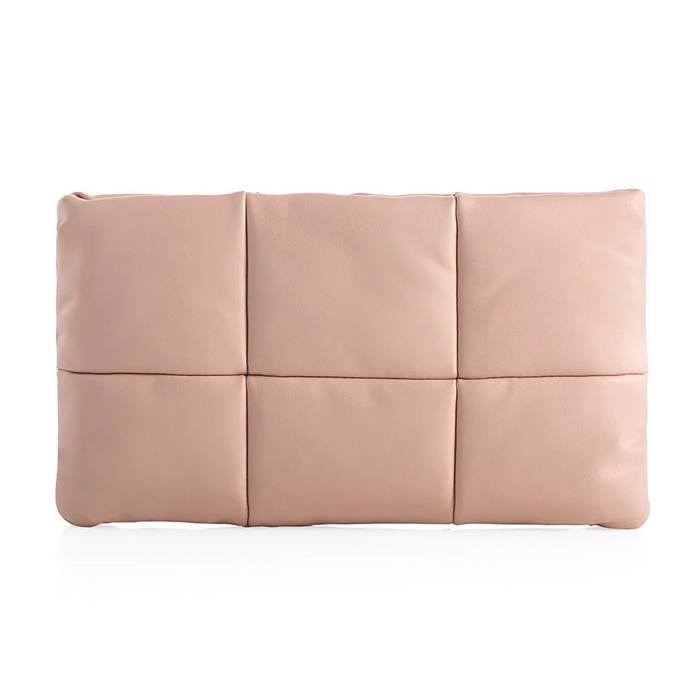 Light Pink Robin Puff Zip Pouch <br>  Home Delivery or In-store Pickup Only