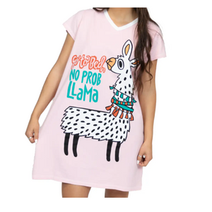 No Prob Llama Night Shirt